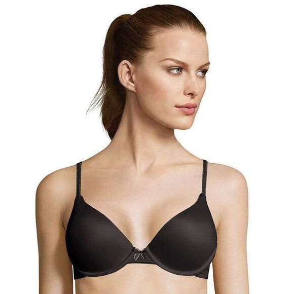 NWT Maidenform Comfort Devotion Demi Underwire Bra Black 32A Style 09402 - Picture 1 of 2